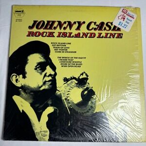Johnny Cash Rock Island Line Vinyl LP Record Pickwick Hilltop JS-6101 Stereo